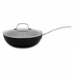 Ecopan Delight 28cm Covered Stirfry Black